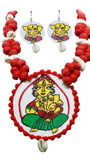 Trinayan Parbati With Ganesh Set